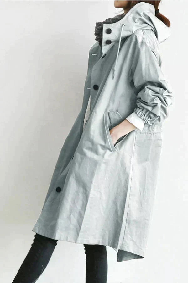 Oversized Water-Repellent Trench | Effortless Everyday Style