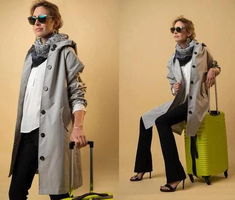 Oversized Water-Repellent Trench | Effortless Everyday Style