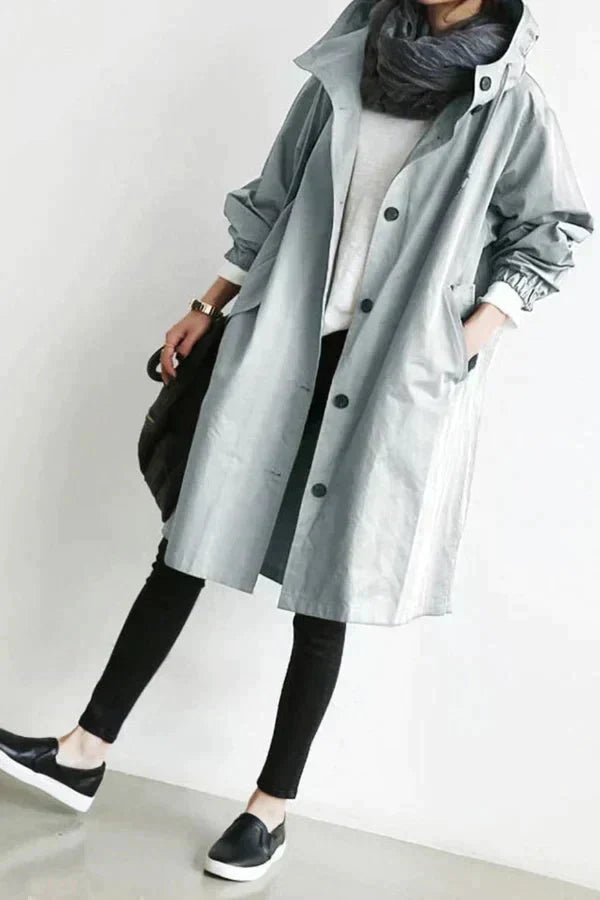 Oversized Water-Repellent Trench | Effortless Everyday Style