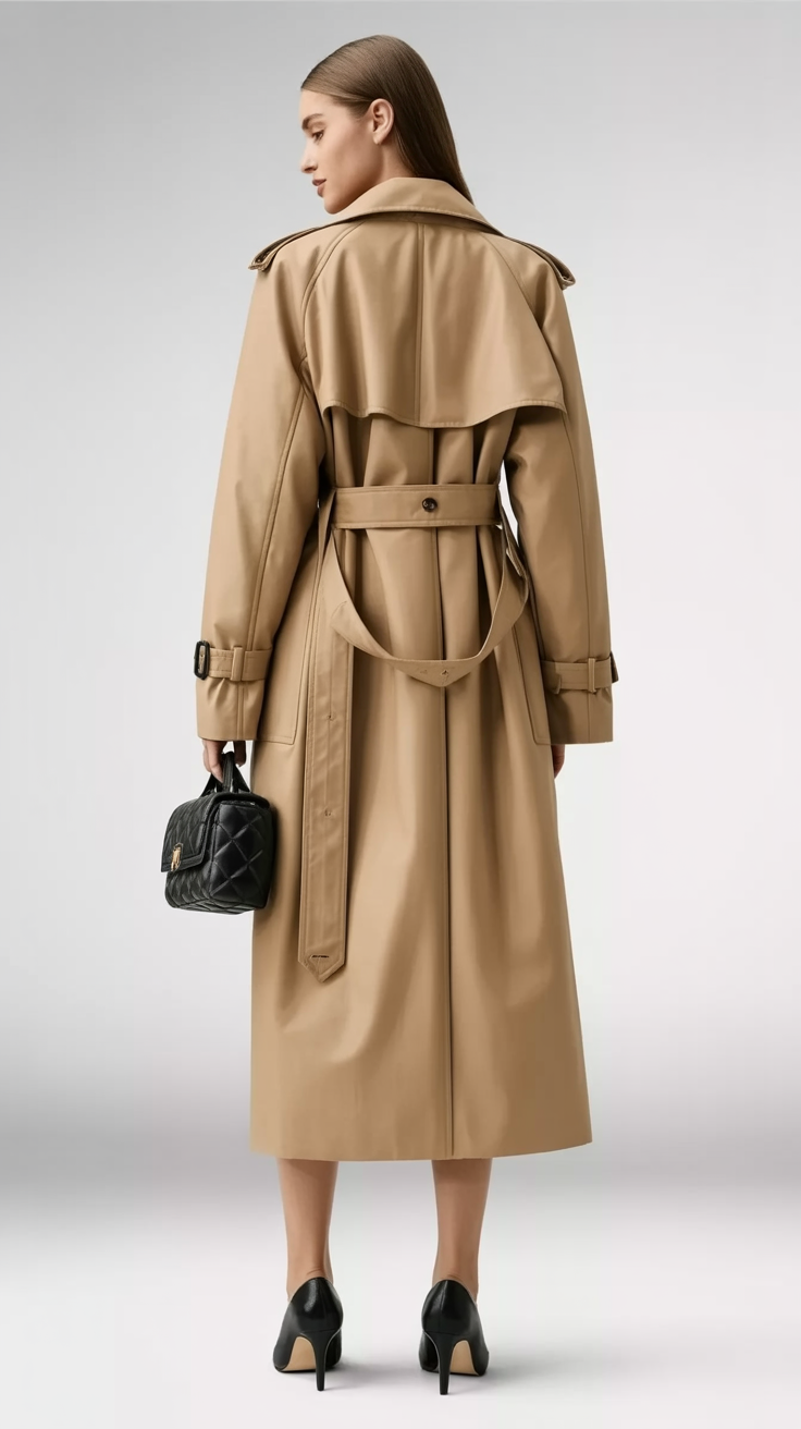 Classic Belted Trench Coat | Timeless Everyday Elegance