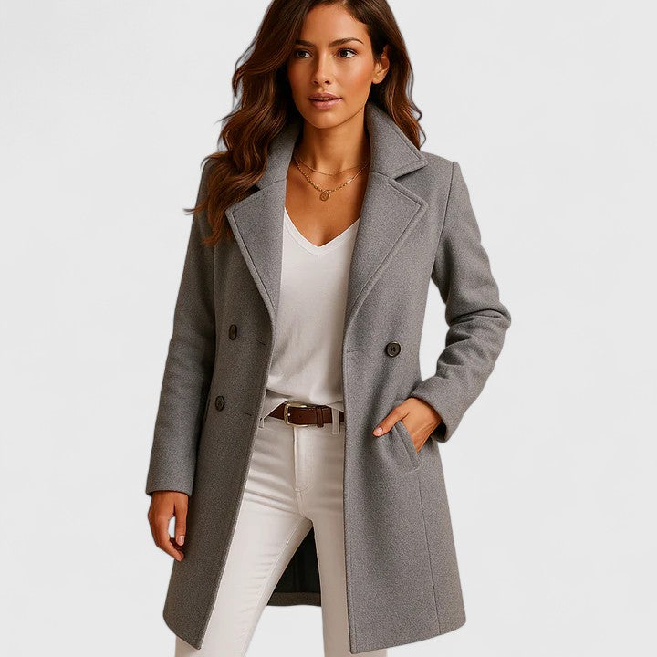Amelia Rheya Coat | Effortless Sophistication for Every Occasion