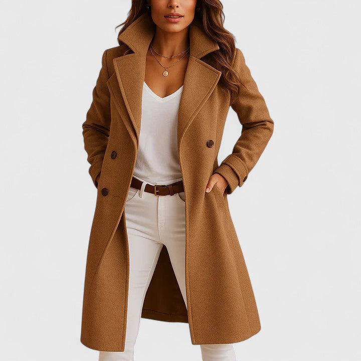 Amelia Rheya Coat | Effortless Sophistication for Every Occasion