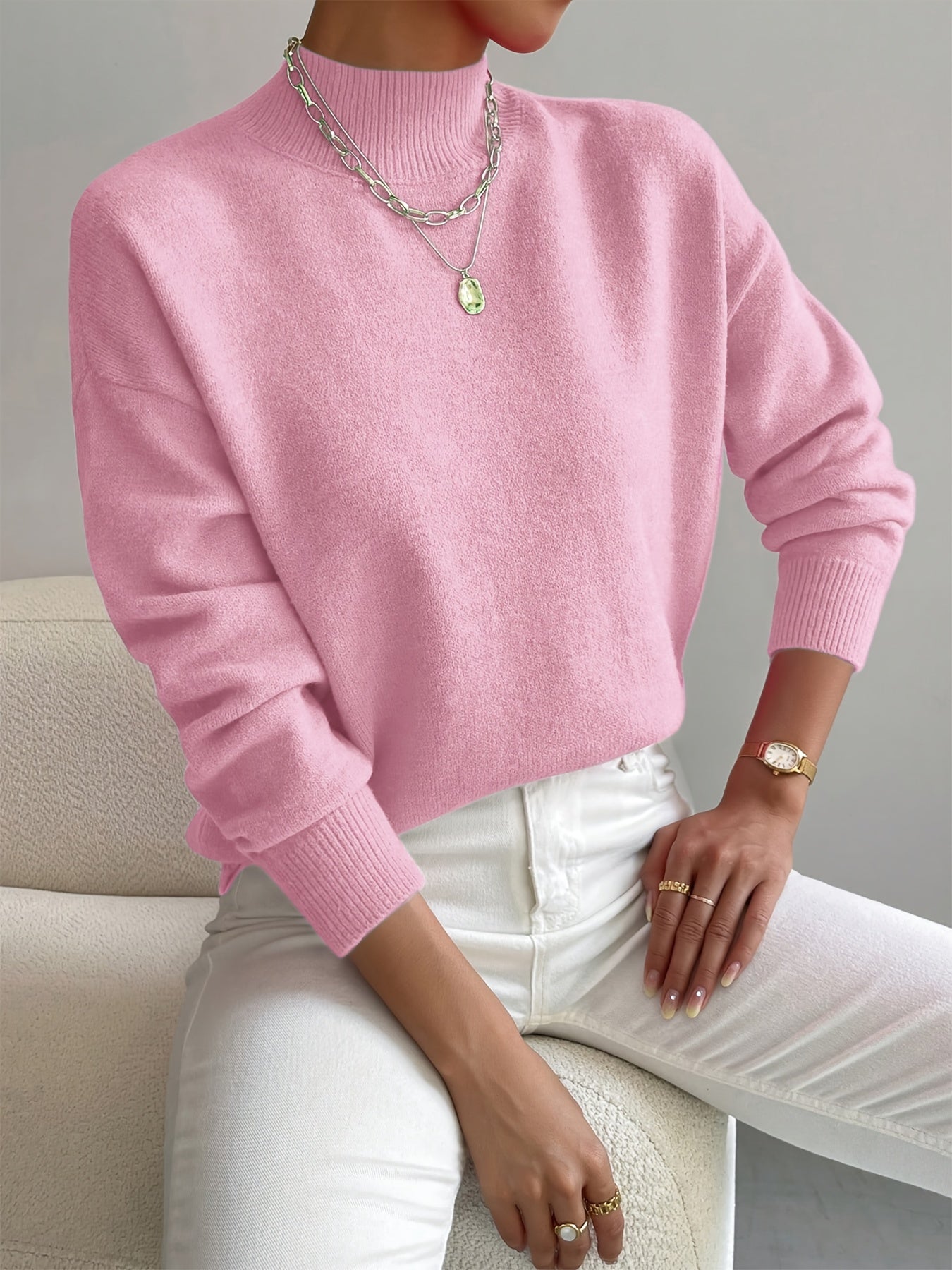 Seraphine™ Roll Neck Jumper | Stylish Warmth for Colder Days