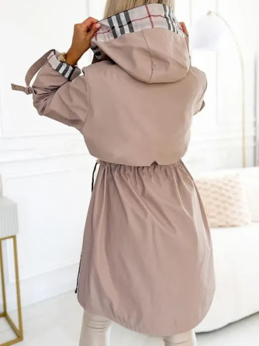Amelia Tailored-Fit Zip Coat | Effortless Elegance, Timeless Protection